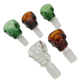 Skull Shaped Glass Bong Bowl 14mm 18mm