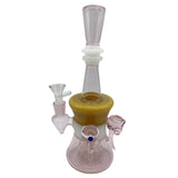 12" Pink Skull Bong