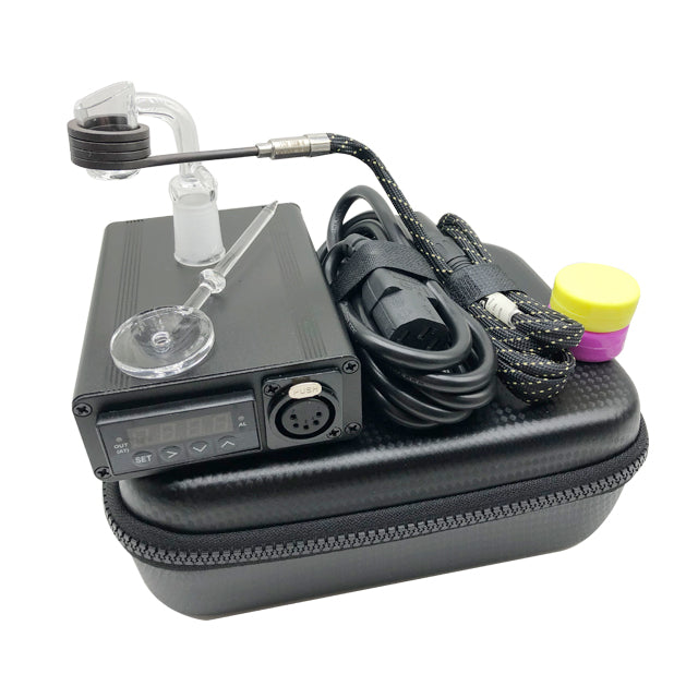 Quartz Enail Dab Kit 20mm Ebanger- Complete Desktop Setup – DinoNail