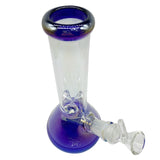 8" Mini Beaker Bong Three Colors