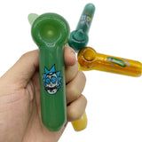 Rick and Morty Glass Hand Pipes