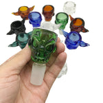 Skull Shaped Glass Bong Bowl 14mm 18mm