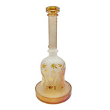 9" Rick & Morty Dab Rig w/ Sandblasted Accents