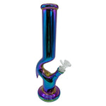 12" Bend Bong Straight Meniscus Bongs