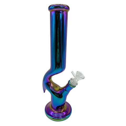 12" Bend Bong Straight Meniscus Bongs