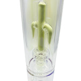 Luminous Colored Straight Tube Bong With Ice Catcher