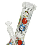 Rick and Morty Collection Uv Reactive Rick & Morty Dab Rig Beaker Bong