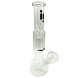 11" Infyniti Beaker with 6 Tree Arms Perk & Ice Pinch Water Bong